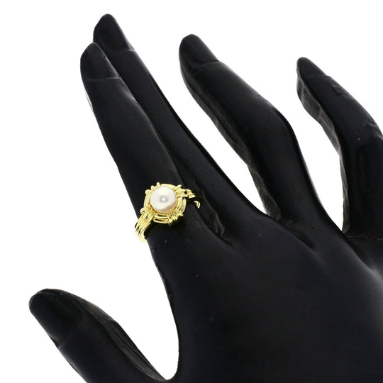 TIFFANY&Co. Ring 18K Yellow Gold gold Akoya pearl Pearl