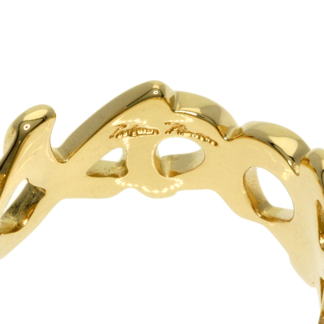 TIFFANY&Co. Ring 18K Yellow Gold gold Love & Kiss Paloma Picasso