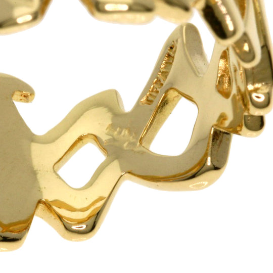 TIFFANY&Co. Ring 18K Yellow Gold gold Love & Kiss Paloma Picasso