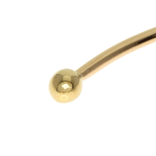 MIKIMOTO bracelet 18K Yellow Gold gold Baby Pearl Bangle Women Used Authentic