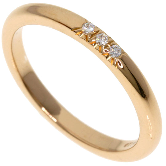 TIFFANY&Co. Ring 18K Pink Gold gold Forever Classic 3P Diamond