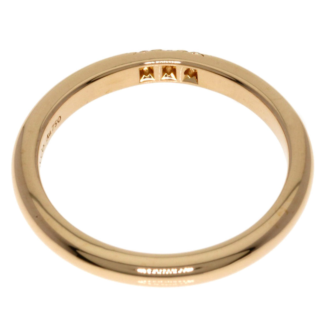 TIFFANY&Co. Ring 18K Pink Gold gold Forever Classic 3P Diamond