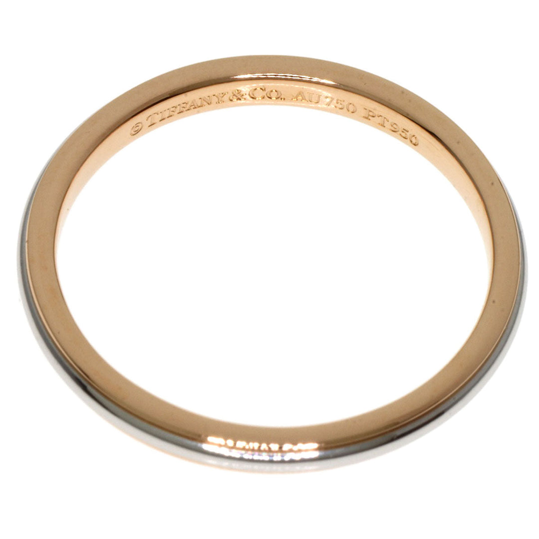 TIFFANY&Co. Ring 18K Pink Gold gold Wedding Band Combi