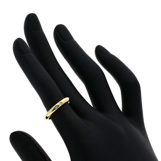 TIFFANY&Co. Ring 18K Yellow Gold gold Stacking Band Ring 1P Diamond