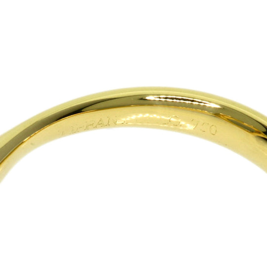 TIFFANY&Co. Ring 18K Yellow Gold gold Open heart diamond Women Used Authentic