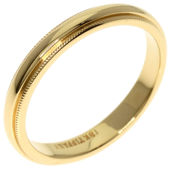 TIFFANY&Co. Ring 18K Yellow Gold gold Milgrain Women Used Authentic