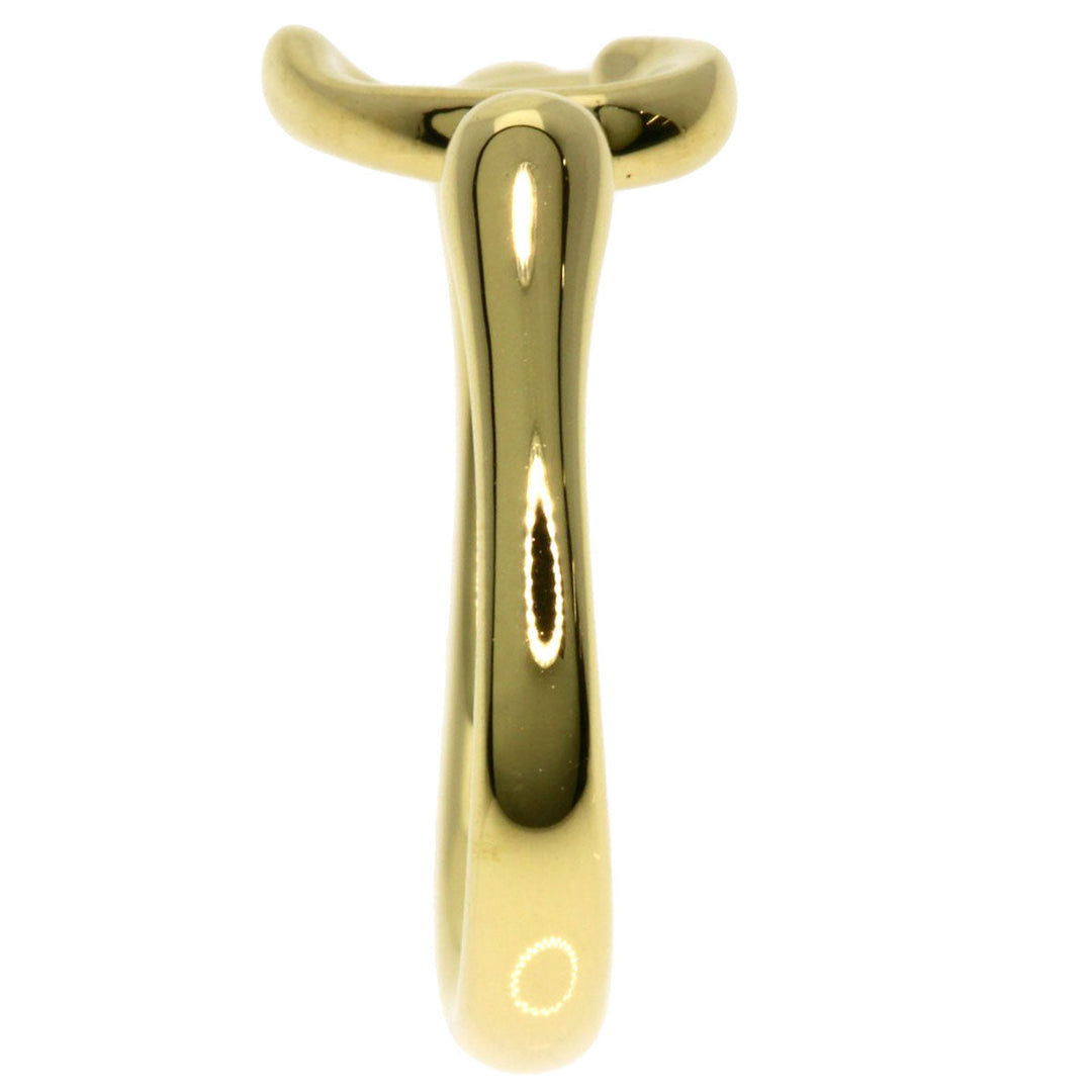 TIFFANY&Co. Ring 18K Yellow Gold gold Open heart Women Used Authentic