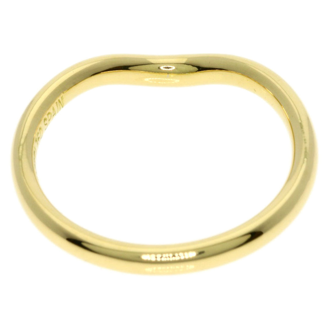 TIFFANY&Co. Ring 18K Yellow Gold gold Curved band Women Used Authentic