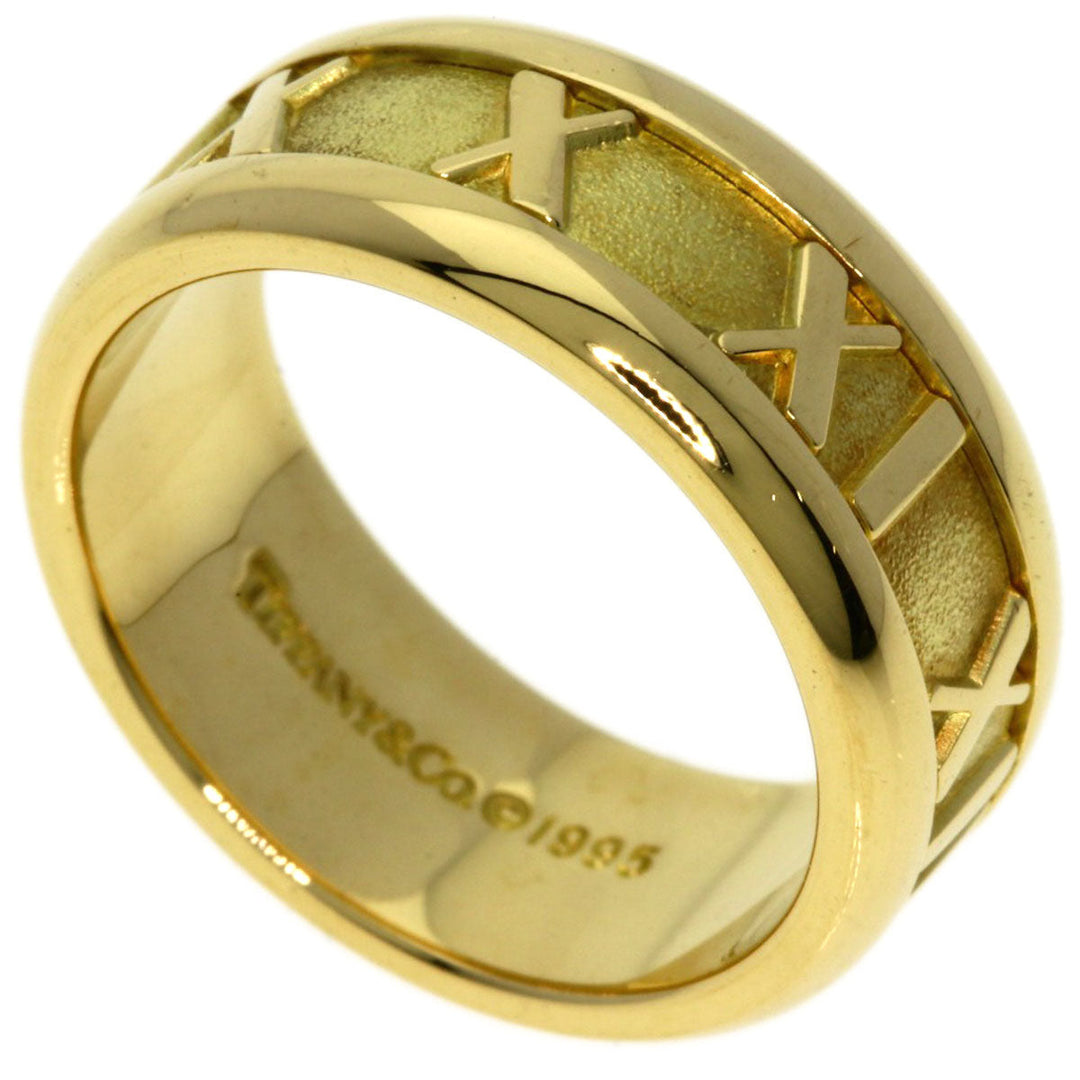 TIFFANY&Co. Ring 18K Yellow Gold gold Atlas Women Used Authentic