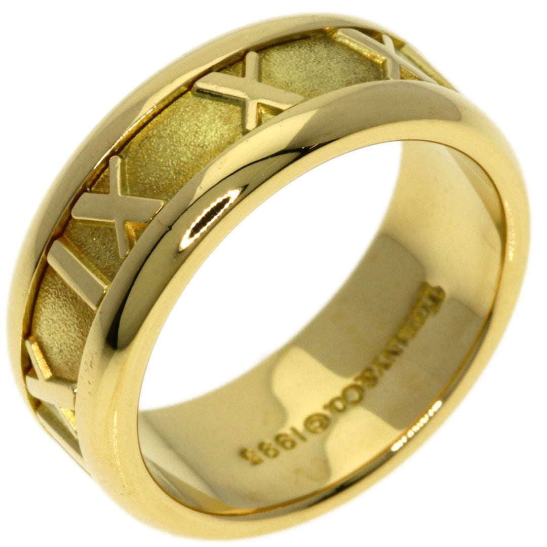 TIFFANY&Co. Ring 18K Yellow Gold gold Atlas Women Used Authentic