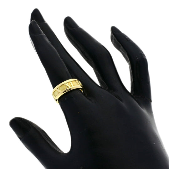 TIFFANY&Co. Ring 18K Yellow Gold gold Atlas Women Used Authentic