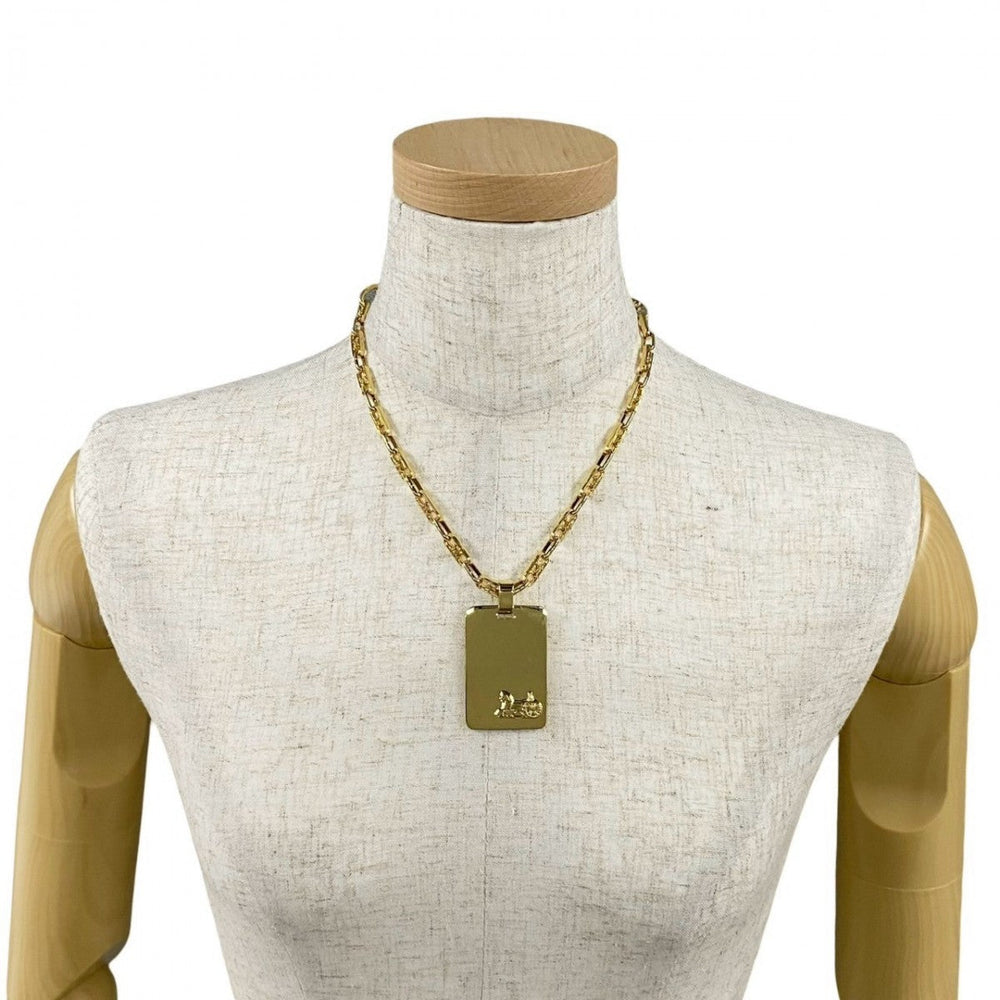 CELINE Necklace Gold Plated gold