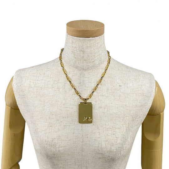 CELINE Necklace Gold Plated gold