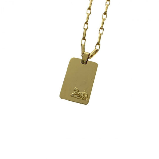 CELINE Necklace Gold Plated gold