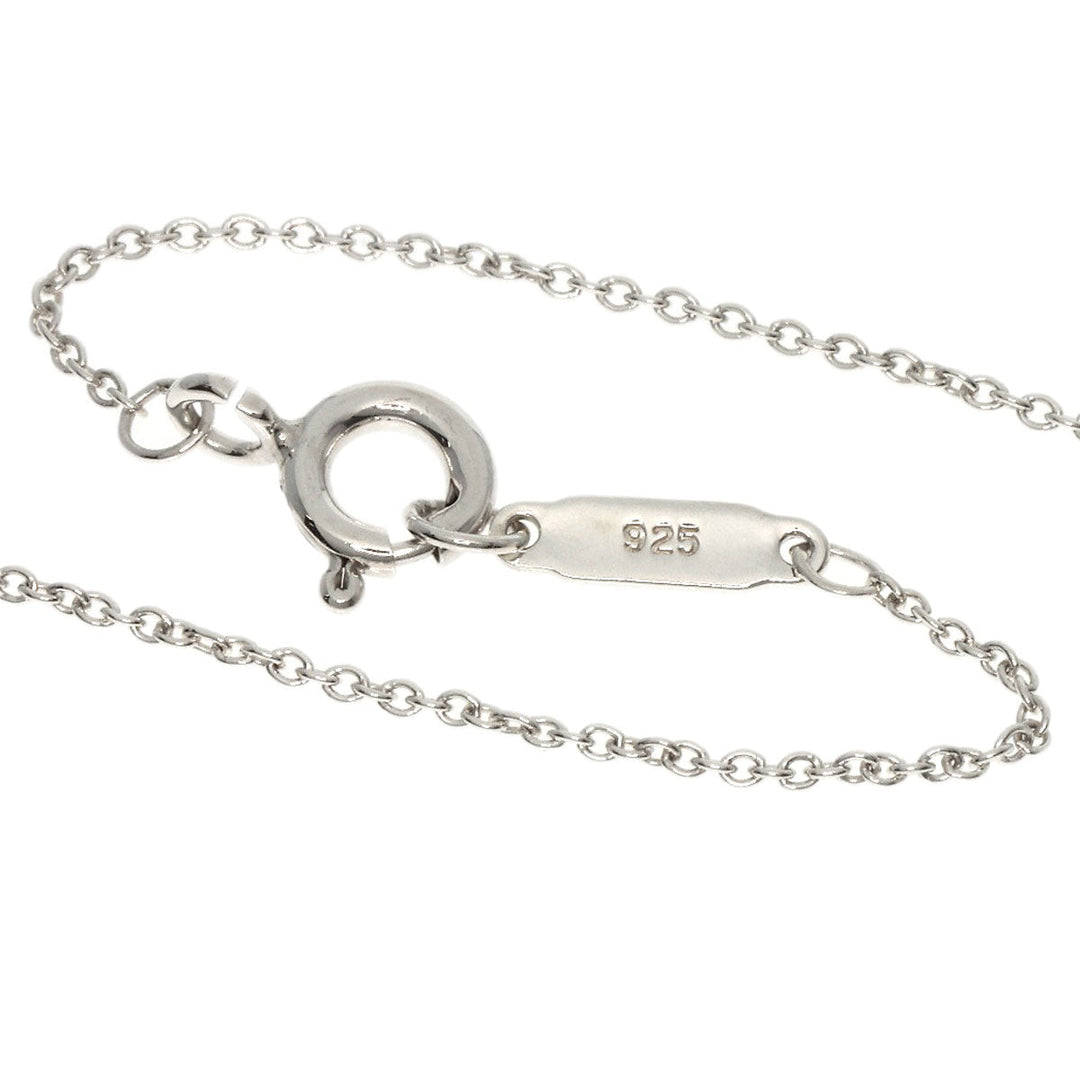 TIFFANY&Co. Necklace SV Silver atlas open square Women Used Authentic