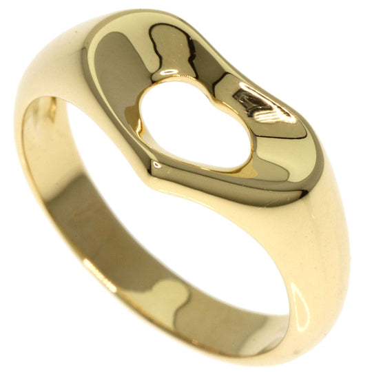 TIFFANY&Co. Ring 18K Yellow Gold gold Open heart Women Used Authentic