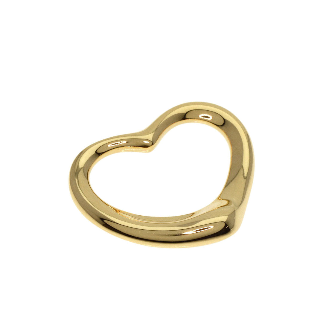 TIFFANY&Co. Pendant top 18K Yellow Gold gold Open heart