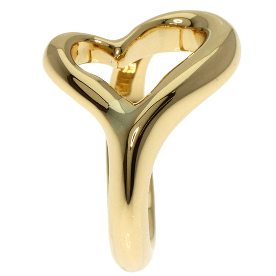TIFFANY&Co. Ring 18K Yellow Gold gold Open heart Women Used Authentic