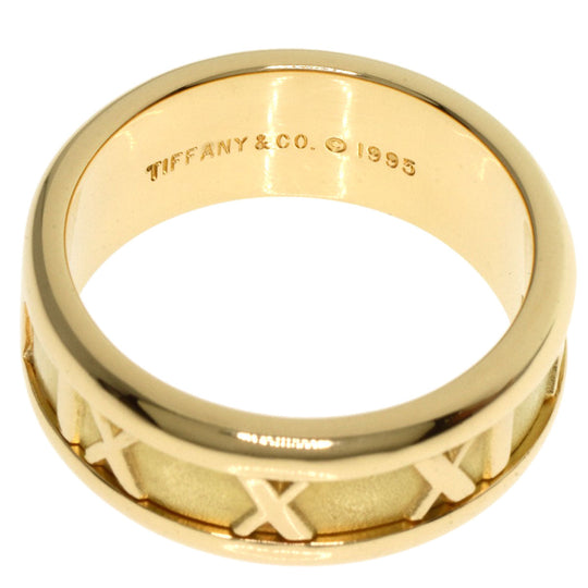 TIFFANY&Co. Ring 18K Yellow Gold gold Atlas Women Used Authentic
