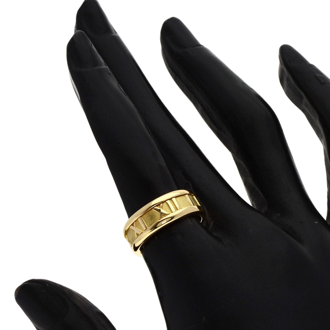 TIFFANY&Co. Ring 18K Yellow Gold gold Atlas Women Used Authentic