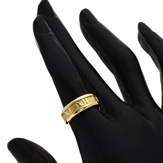 TIFFANY&Co. Ring 18K Yellow Gold gold Atlas Women Used Authentic