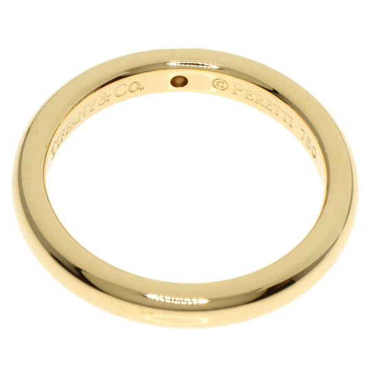 TIFFANY&Co. Ring 18K Yellow Gold gold Classic Wedding Band 1P Diamond Women Used Authentic