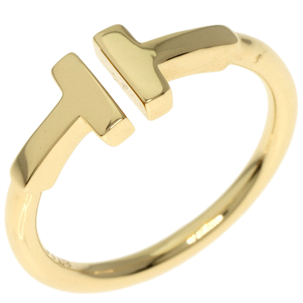 TIFFANY&Co. Ring 18K Yellow Gold gold T wire
