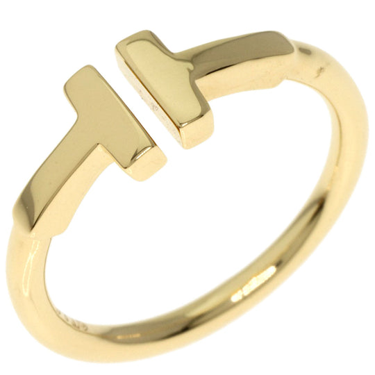 TIFFANY&Co. Ring 18K Yellow Gold gold T wire