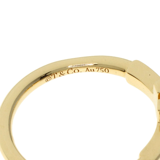 TIFFANY&Co. Ring 18K Yellow Gold gold T wire
