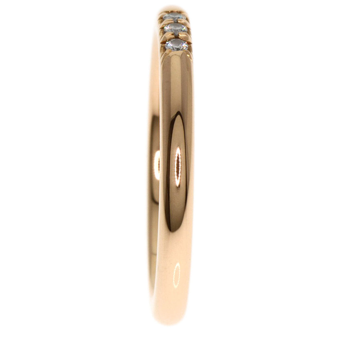 TIFFANY&Co. Ring 18K Pink Gold gold Forever Classic 3P Diamond