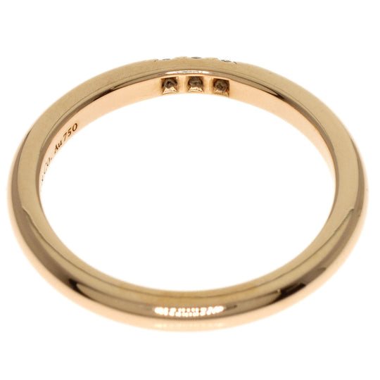 TIFFANY&Co. Ring 18K Pink Gold gold Forever Classic 3P Diamond
