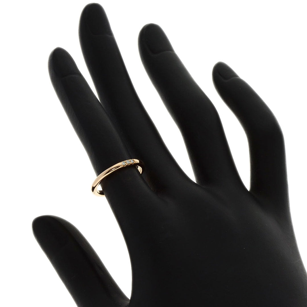 TIFFANY&Co. Ring 18K Pink Gold gold Forever Classic 3P Diamond