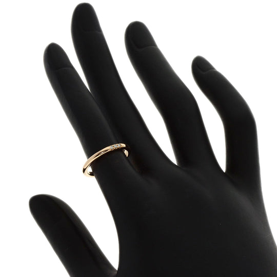 TIFFANY&Co. Ring 18K Pink Gold gold Forever Classic 3P Diamond