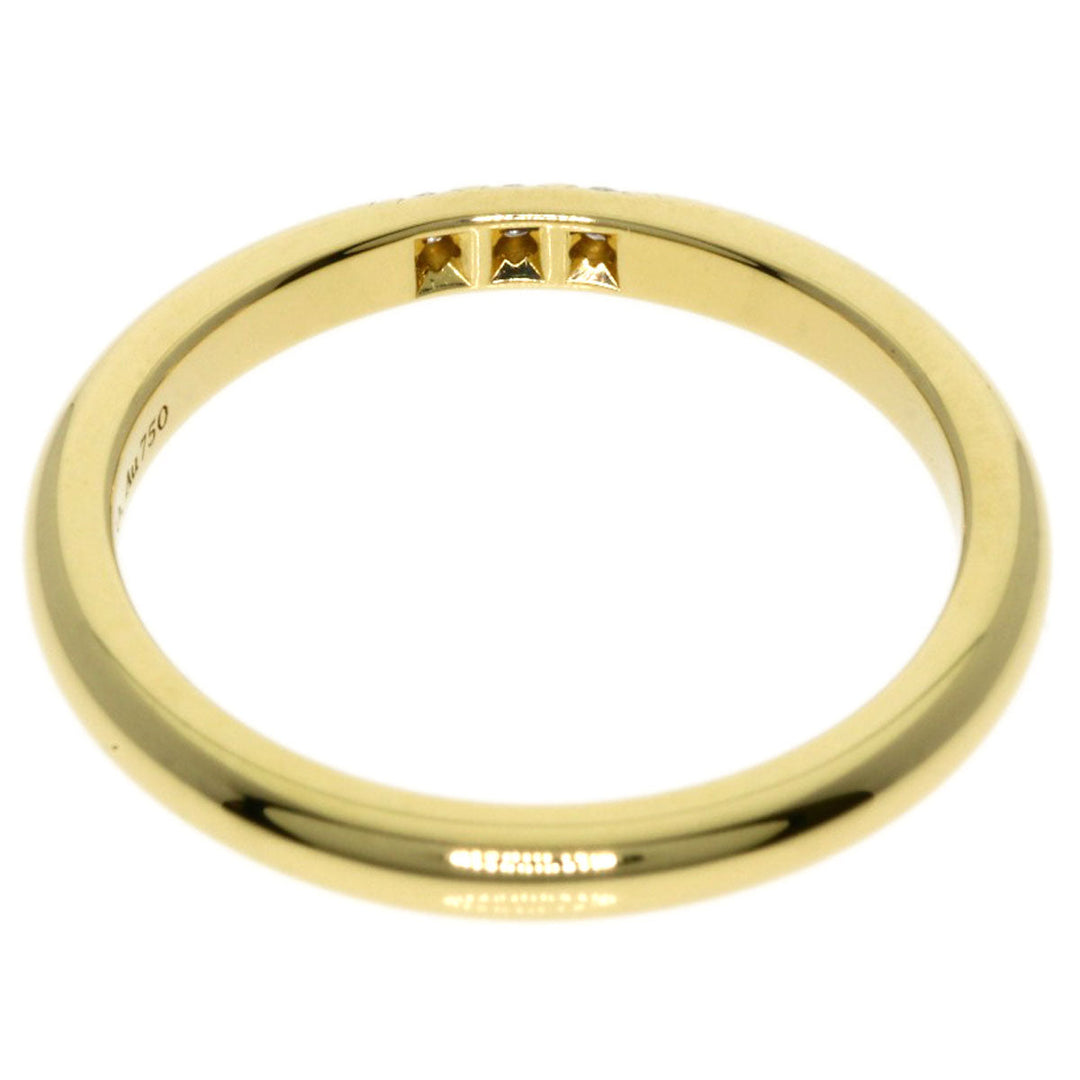 TIFFANY&Co. Ring 18K Yellow Gold gold Forever 3P Diamond Women Used Authentic