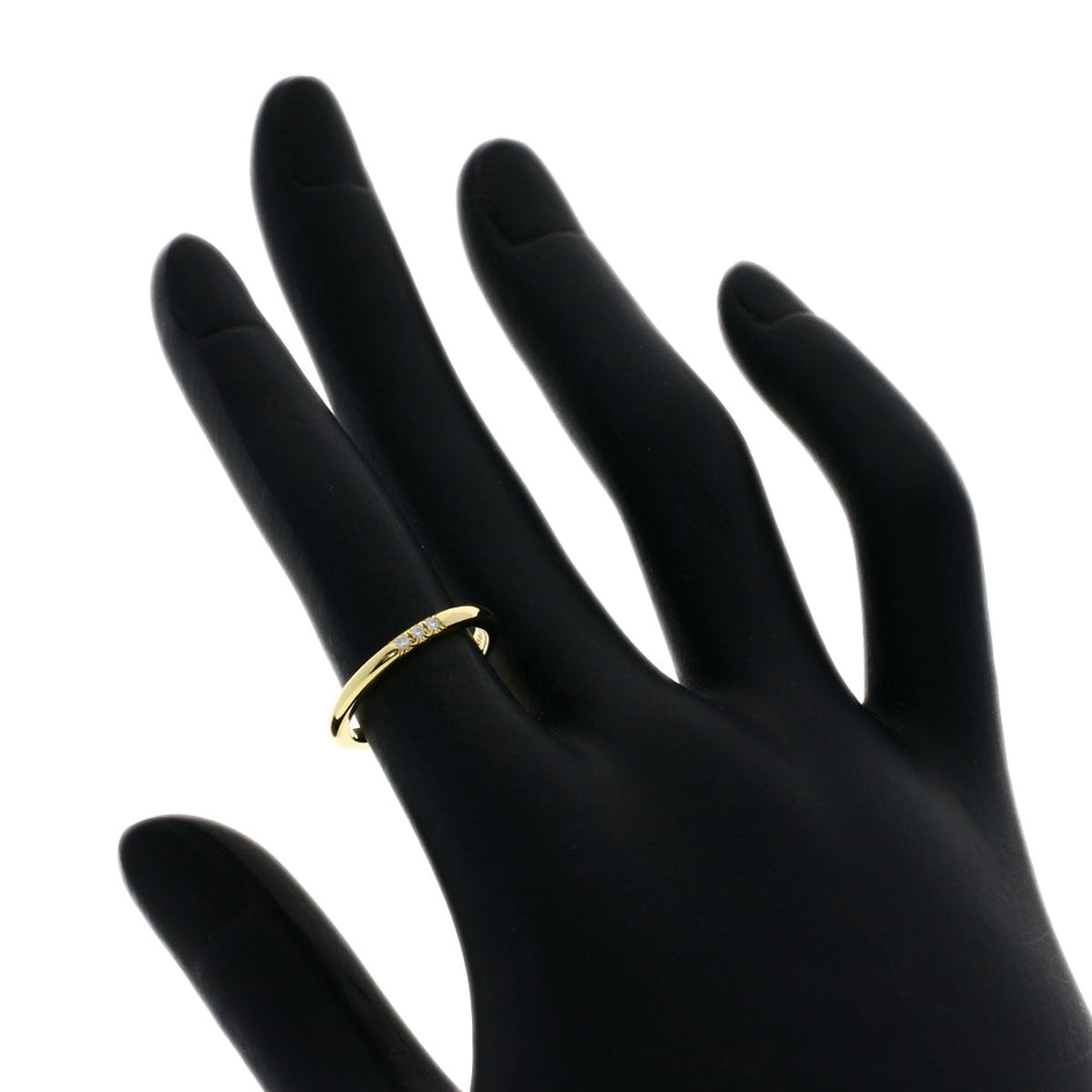 TIFFANY&Co. Ring 18K Yellow Gold gold Forever 3P Diamond Women Used Authentic