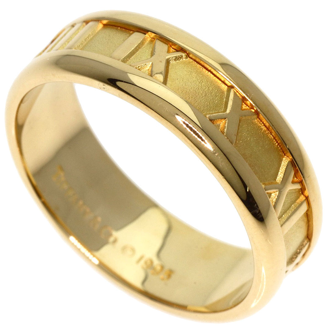 TIFFANY&Co. Ring 18K Yellow Gold gold Atlas Women Used Authentic