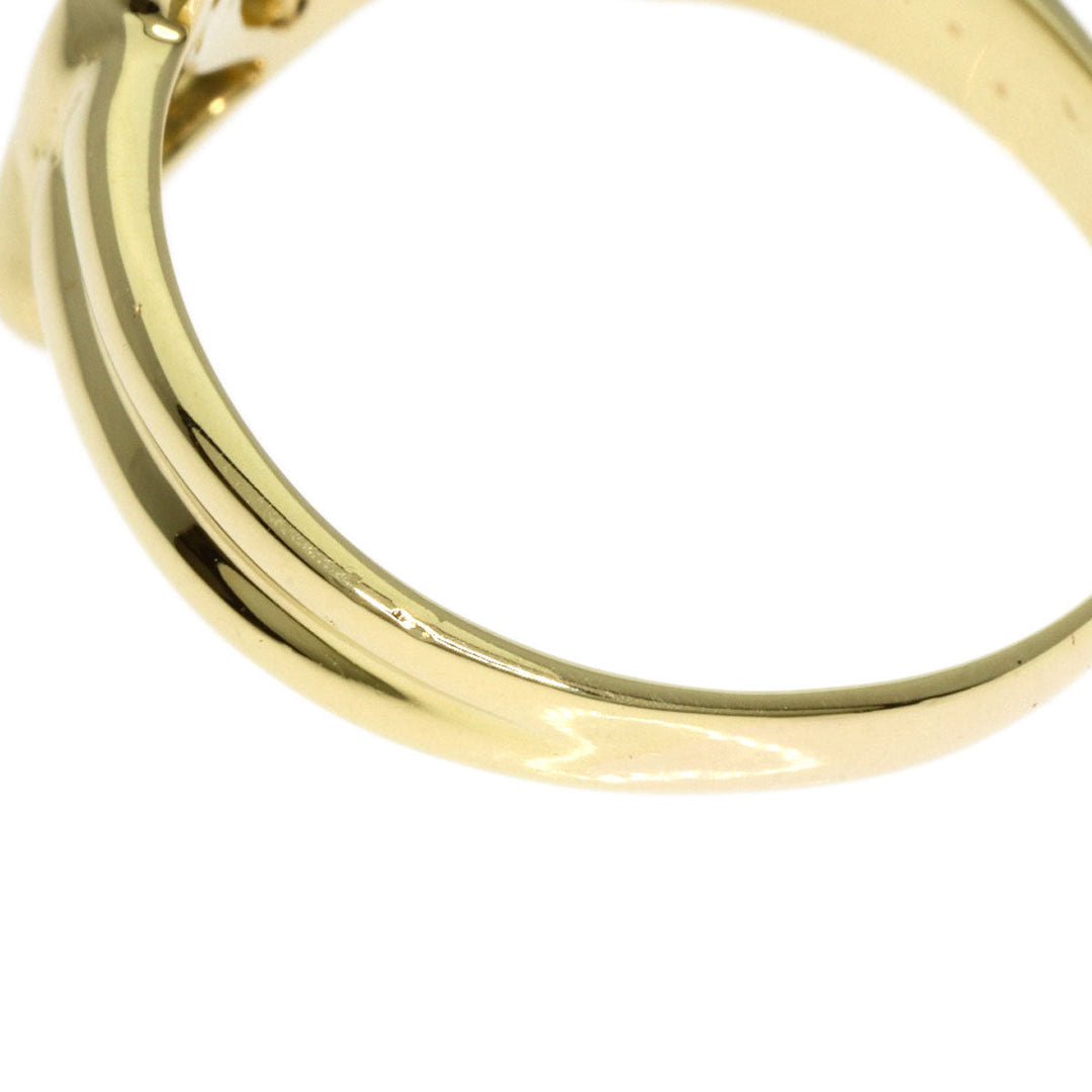 TIFFANY&Co. Ring 18K Yellow Gold gold Triple heart Women Used Authentic