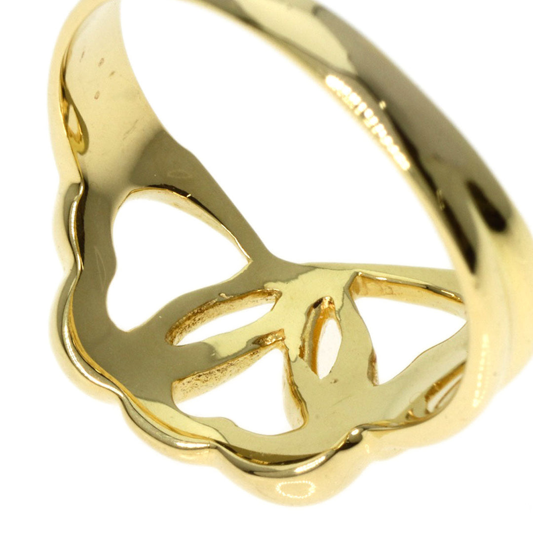TIFFANY&Co. Ring 18K Yellow Gold gold Triple heart Women Used Authentic
