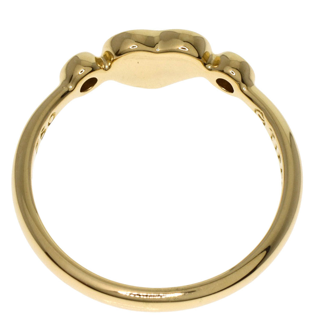 TIFFANY&Co. Ring 18K Yellow Gold gold Full Heart 2P Diamond Women Used Authentic