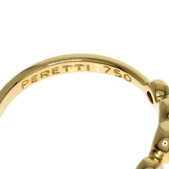 TIFFANY&Co. Ring 18K Yellow Gold gold Full Heart 2P Diamond Women Used Authentic