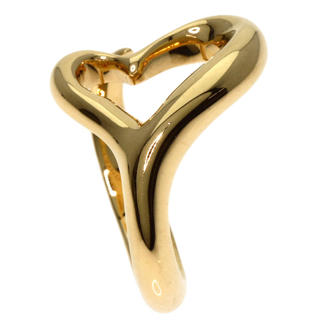 TIFFANY&Co. Ring 18K Yellow Gold gold Open heart Women Used Authentic