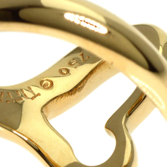 TIFFANY&Co. Ring 18K Yellow Gold gold Open heart Women Used Authentic