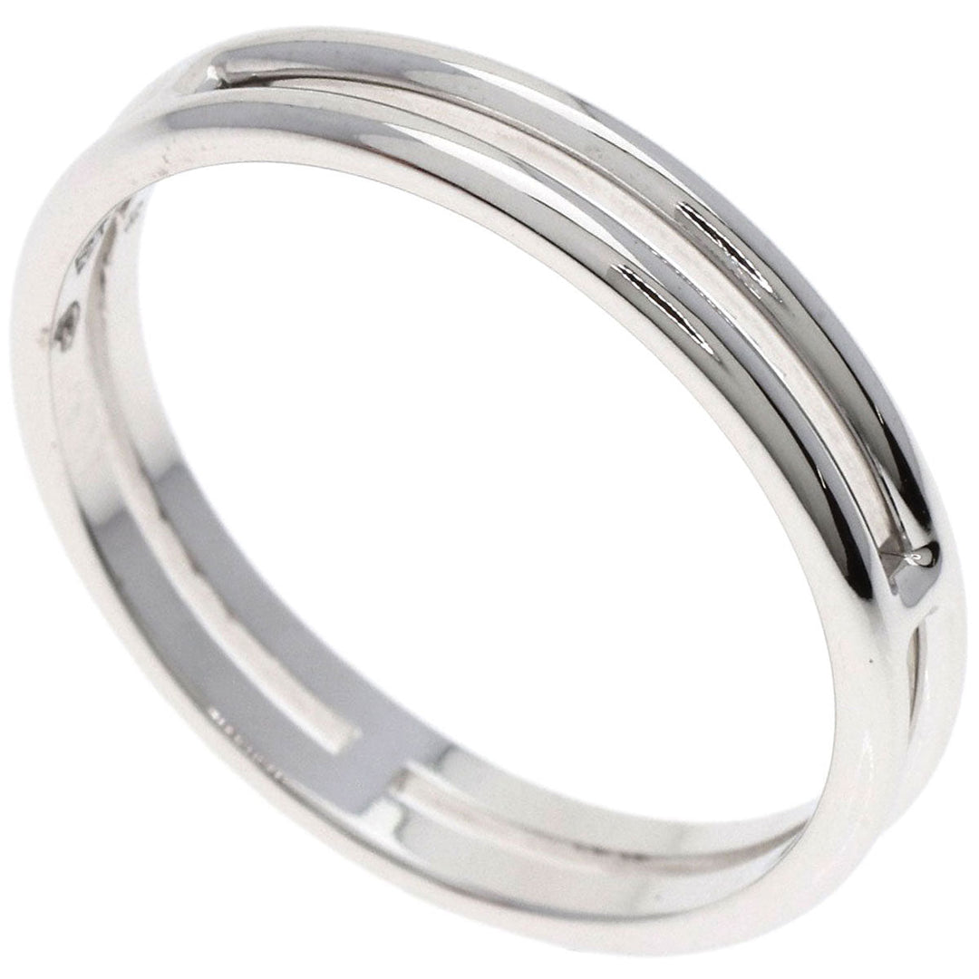 HERMES Ring K18WG Silver Arianne Wedding #58