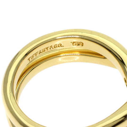 TIFFANY&Co. Ring 18K Yellow Gold gold Paloma Picasso Cross 1P Diamond