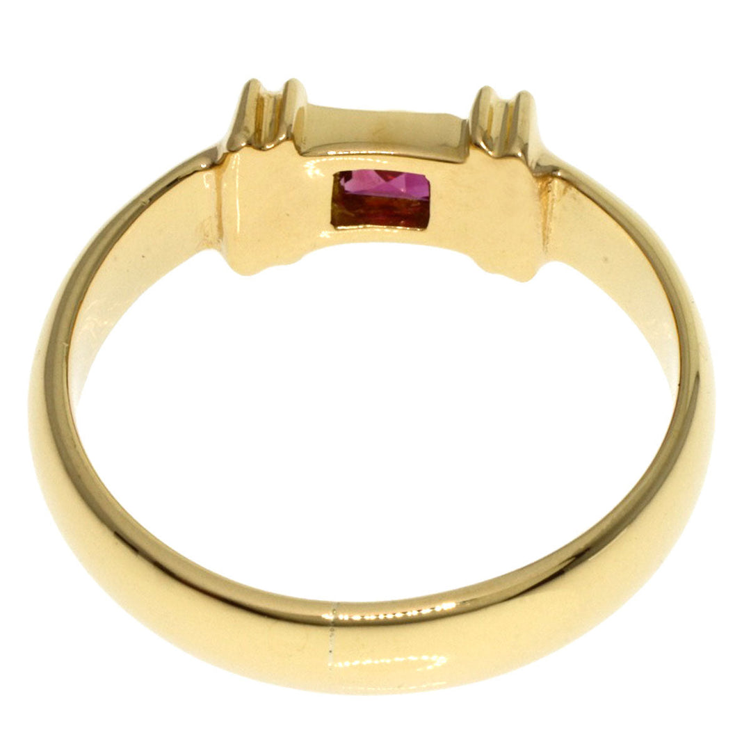 TIFFANY&Co. Ring 18K Yellow Gold gold Stacking Ruby Women Used Authentic