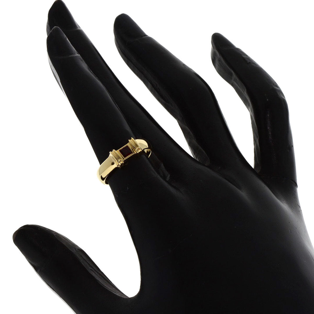 TIFFANY&Co. Ring 18K Yellow Gold gold Stacking Ruby Women Used Authentic
