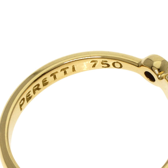 TIFFANY&Co. Ring 18K Yellow Gold gold Full Heart 2P Diamond Women Used Authentic