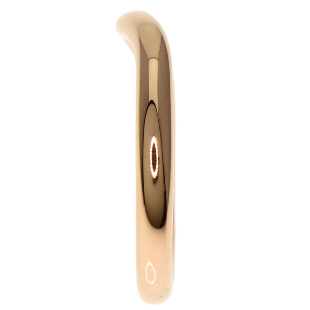 TIFFANY&Co. Ring 18K Pink Gold gold Curved band 1P diamond Women Used Authentic