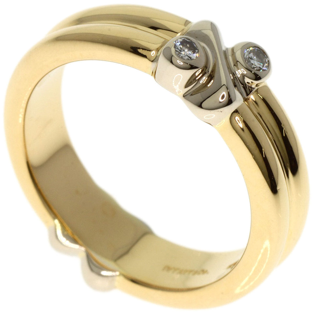 TIFFANY&Co. Ring 18K Yellow Gold gold Signature Diamond