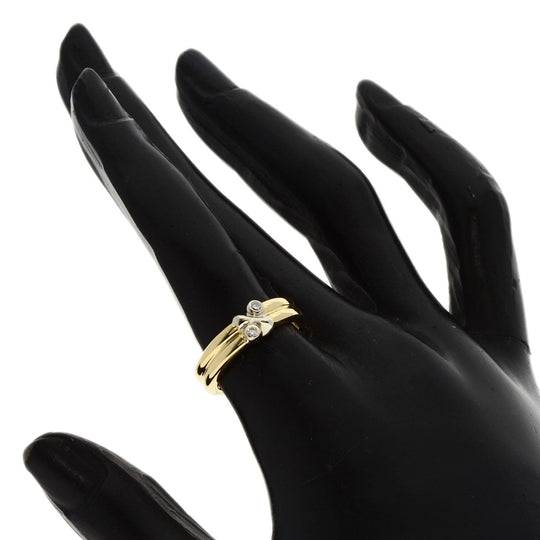 TIFFANY&Co. Ring 18K Yellow Gold gold Signature Diamond